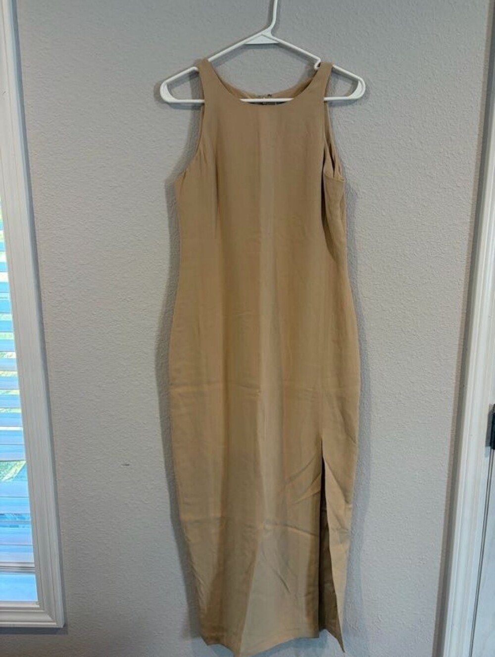 Lisa Ferranti Venezia Vintage Womens Classic 100% Silk Sleeveless Midi Dress 2
